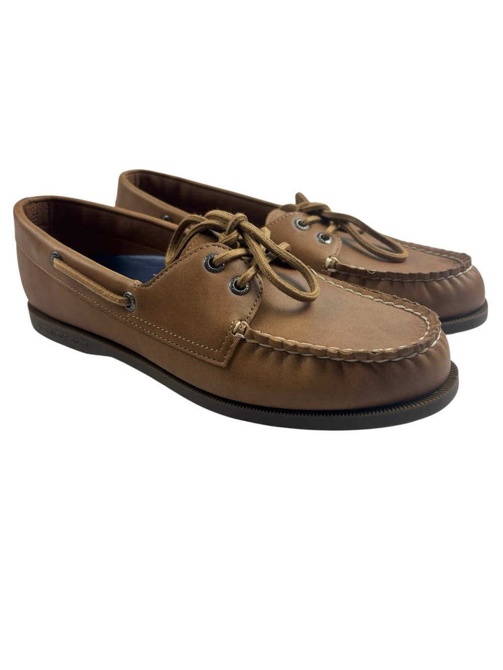 Sperry Women's Brown Top-Sider Boat Shoe Casual Deck Shoe Loafer 2 Eye Size 9